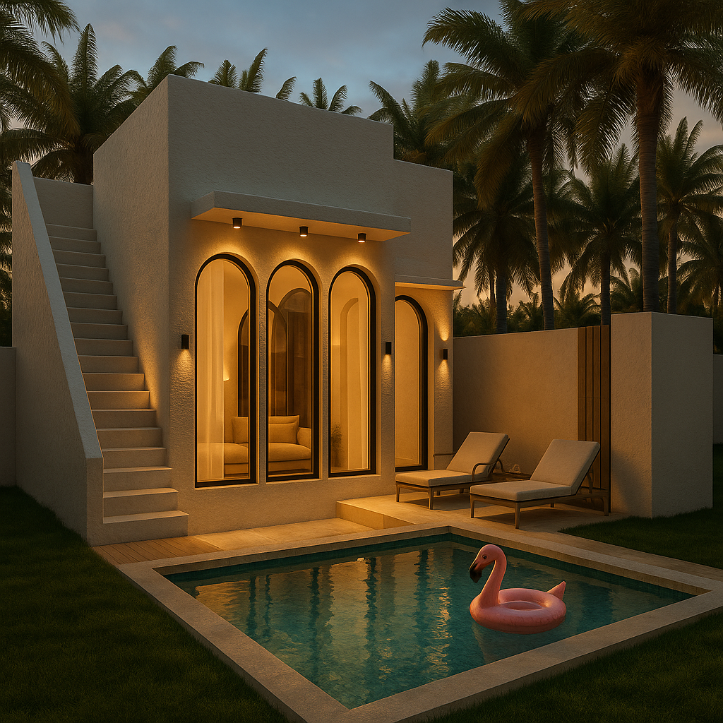 Private Poolside Retreat