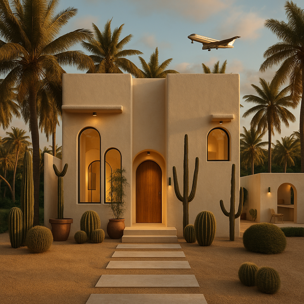 Modern Desert-Inspired Façade